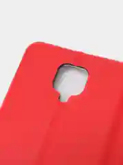 Красный чехол книжка Xiaomi Redmi NOTE 9 PRO / Note 9S