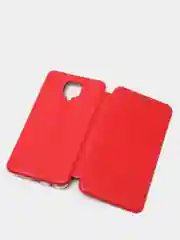 Красный чехол книжка Xiaomi Redmi NOTE 9 PRO / Note 9S