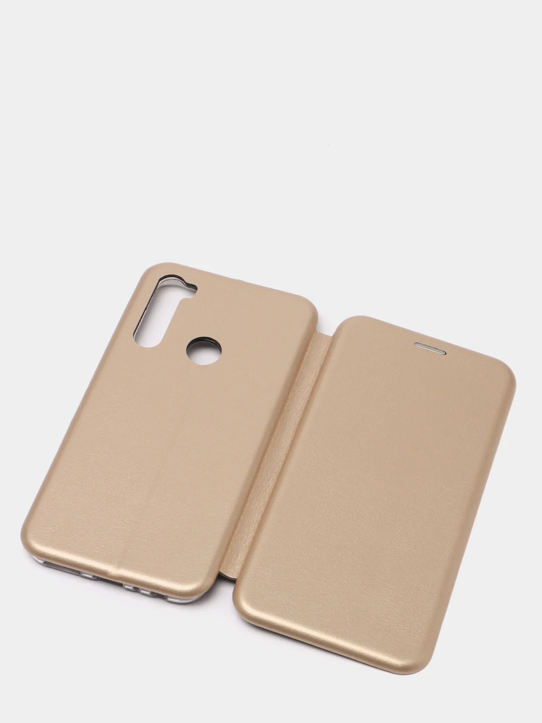 Золотой чехол-книжка Redmi Note 8