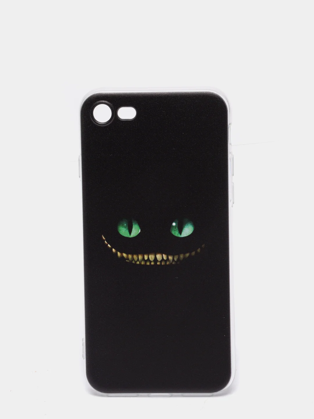 Черный силиконовый чехол на Apple iPhone 7/8/SE 2020/SE 2022 / Айфон 7/8 прозрачный, с рисунком