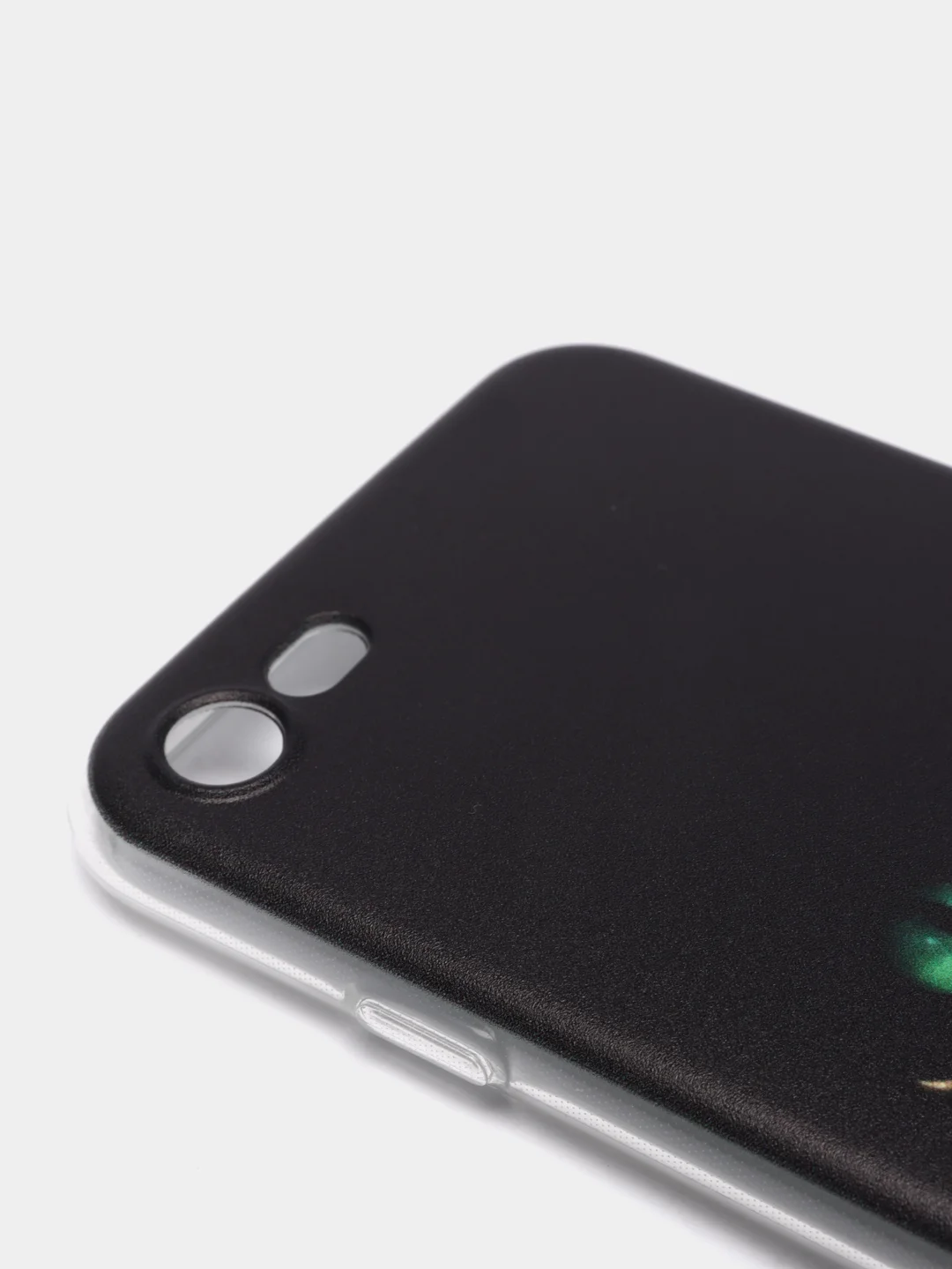 Черный силиконовый чехол на Apple iPhone 7/8/SE 2020/SE 2022 / Айфон 7/8 прозрачный, с рисунком