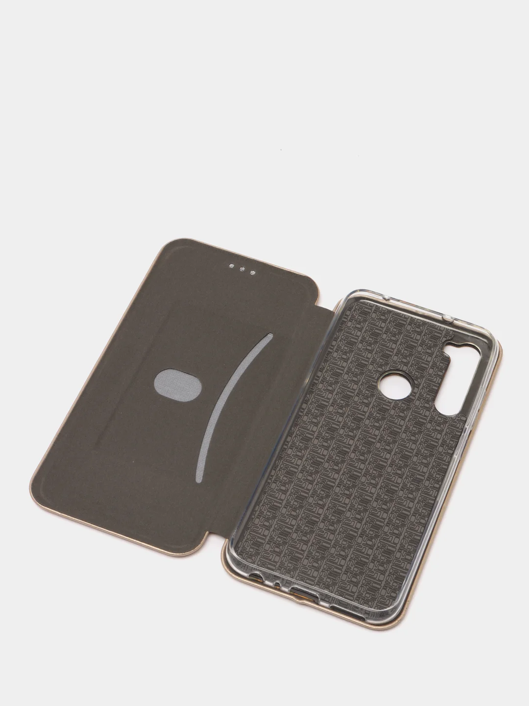 Золотой чехол-книжка Redmi Note 8