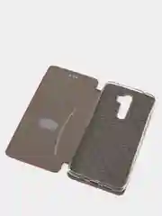 Бордовый чехол книжка Redmi Note 8 pro
