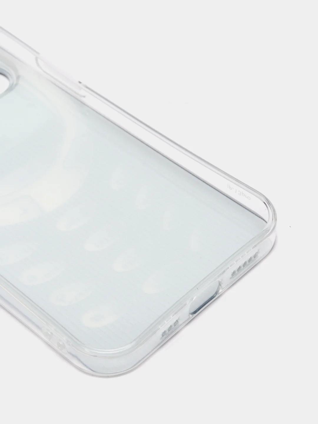 Угольный силиконовый чехол на iPhone 13 / Айфон 13 прозрачный, с рисунком, защита камеры