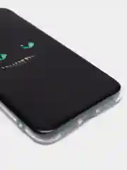 Черный силиконовый чехол на Apple iPhone XR / Айфон XR прозрачный, с рисунком, защита камеры