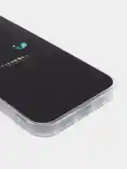 Черный силиконовый чехол на Apple iPhone 12/12 Pro / Айфон 12/12 Pro прозрачный, с рисунком