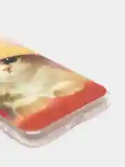 Желтый силиконовый чехол на Apple iPhone 7/8/SE 2020/SE 2022 / Айфон 7/8 прозрачный, с рисунком