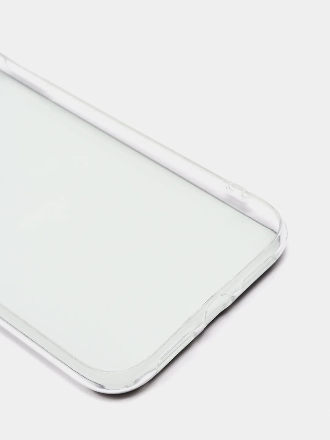 Черный силиконовый чехол на Apple iPhone 11 / Айфон 11 прозрачный, с рисунком, защита камеры