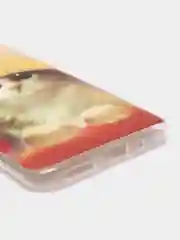 Желтый силиконовый чехол на Xiaomi Redmi 9C / Сяоми Редми 9С прозрачный с рисунком, защита камеры