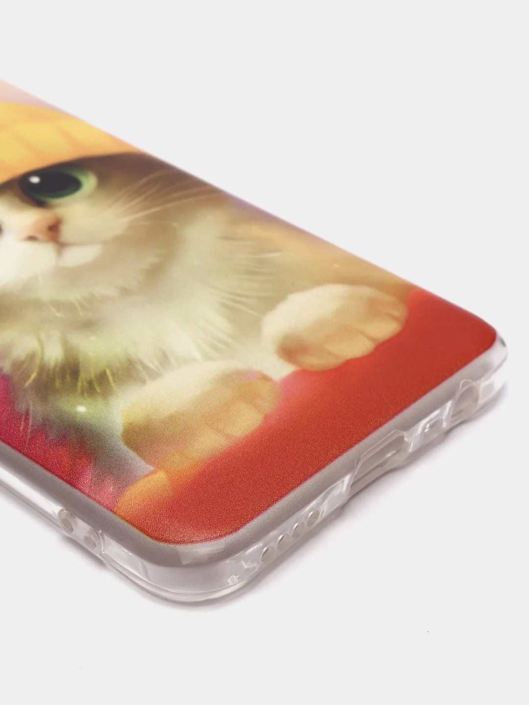 Желтый силиконовый чехол на Oppo Realme 8/8 Pro / Оппо Реалми 8/8 Про прозрачный, с рисунком