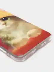 Желтый силиконовый чехол на Oppo Realme 8/8 Pro / Оппо Реалми 8/8 Про прозрачный, с рисунком