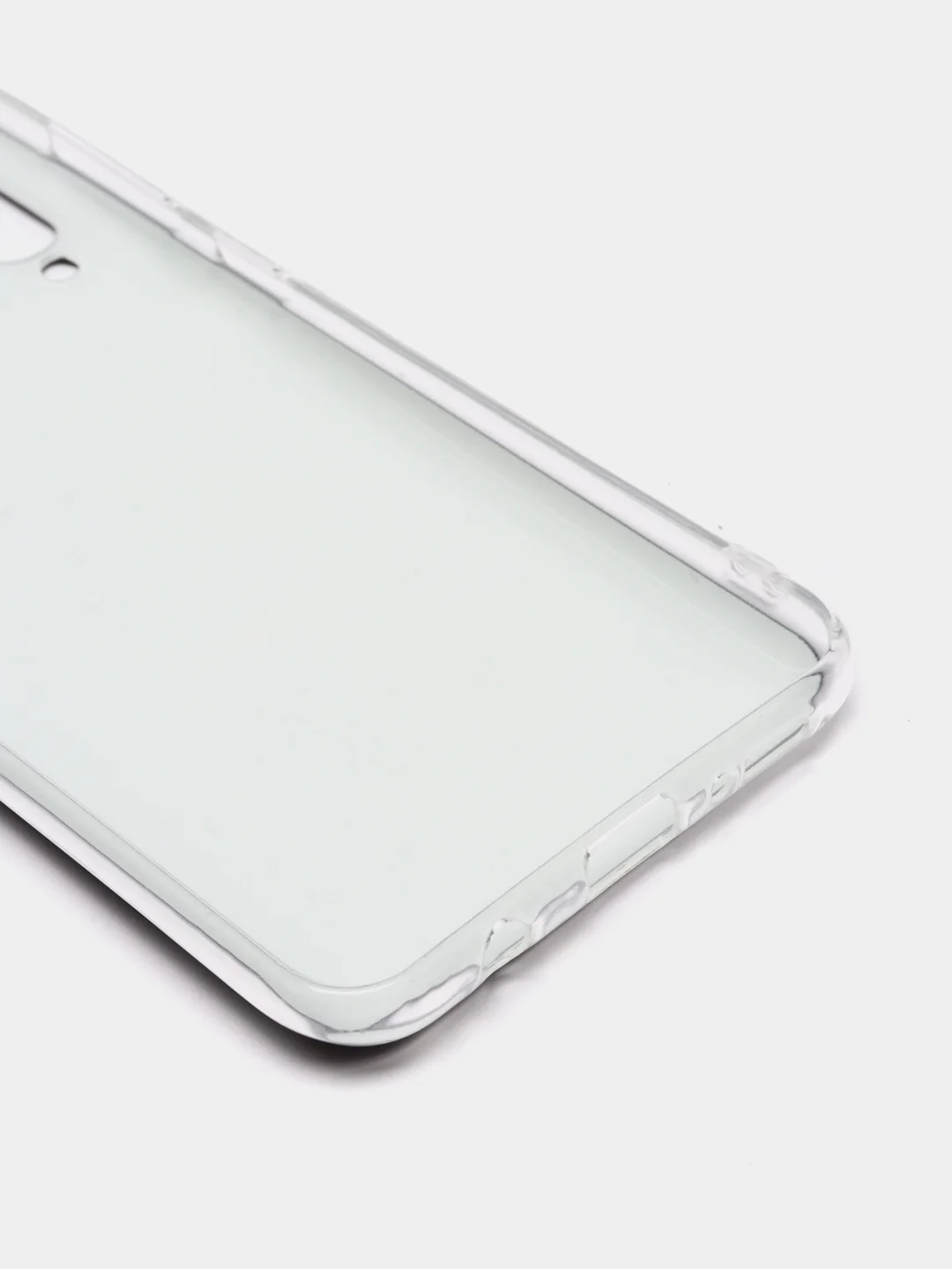 Черный силиконовый чехол на Samsung Galaxy A50/A30s / Самсунг А50/А30s прозрачный, с рисунком