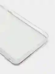 Угольный силиконовый чехол на Samsung Galaxy A32 / Самсунг А32 прозрачный с рисунком, защита камеры