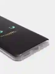 Черный силиконовый чехол на Xiaomi Redmi 9C / Сяоми Редми 9С прозрачный с рисунком, защита камеры