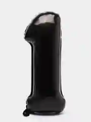 Воздушный шар "Цифра 1" 80 см, черный