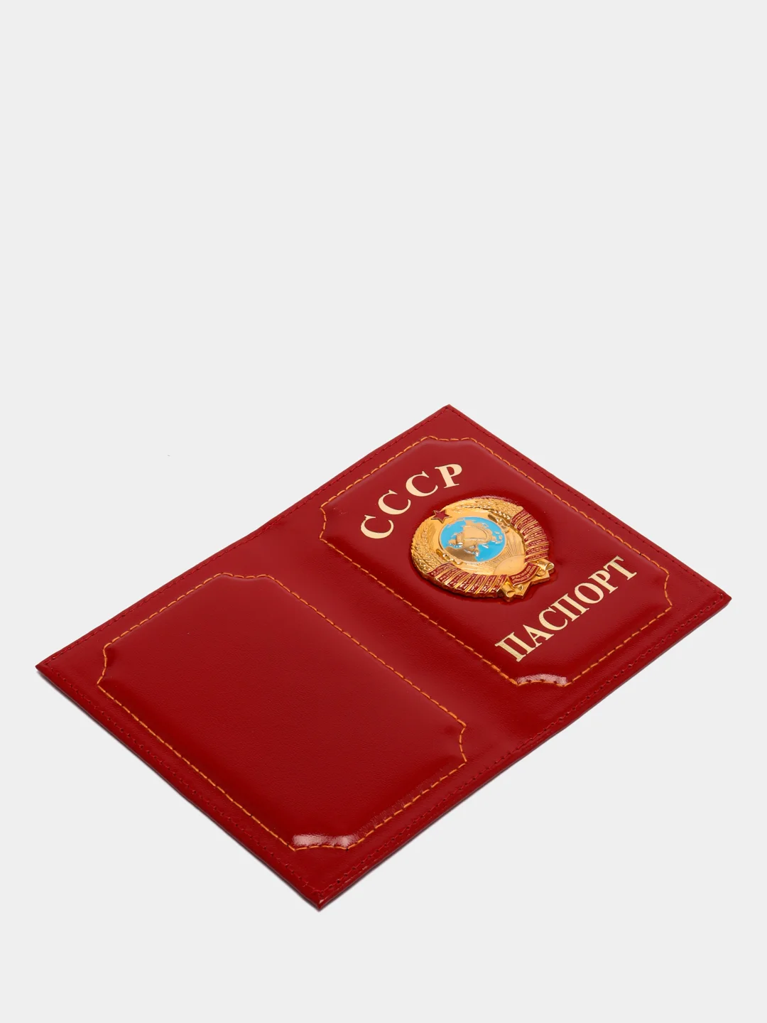 Красный обложка на паспорт "СССР", чехол для паспорта