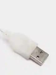 Пурпурный гирлянда прищепки 6 метров, 40 огней, тип питания USB