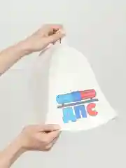 Бронзовый шапка для бани и сауны, с надписью