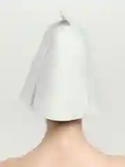 Мятный шапка для бани и сауны, с надписью