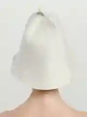 Голубой шапка для бани и сауны, с принтом