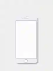 Белый защитное стекло iPhone 7 Plus  8 Plus черное белое