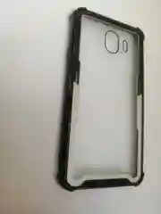 Белый чехол-накладка Samsung J4 2018, Sm400