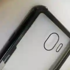 Белый чехол-накладка Samsung J4 2018, Sm400