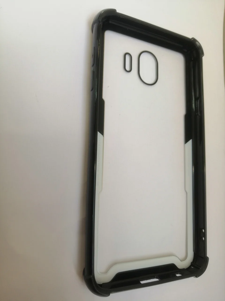 Белый чехол-накладка Samsung J4 2018, Sm400