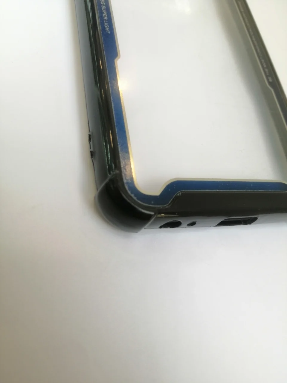 Индиго чехол-накладка Samsung J4 2018, Sm400