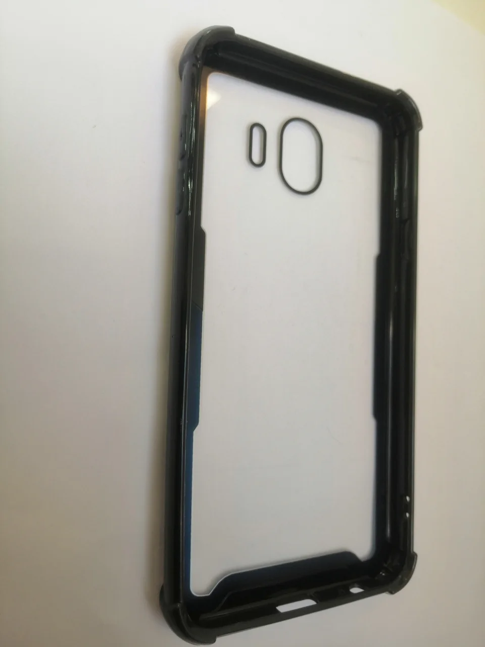 Индиго чехол-накладка Samsung J4 2018, Sm400