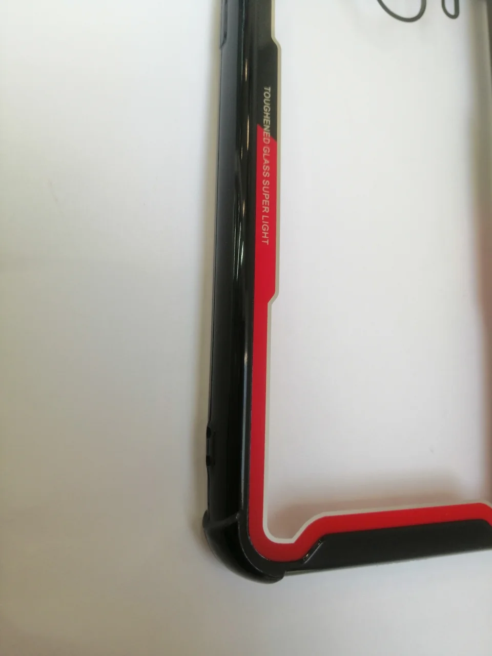 Красный чехол-накладка Samsung J4 2018, Sm400