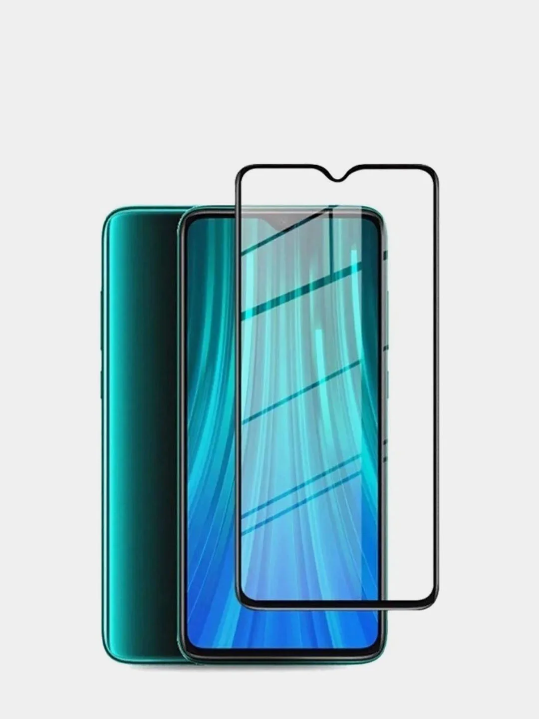 Защитное стекло 9D для Xiaomi Redmi Note 8/8T/8Pro/9/9Pro/9S, Redmi 9A/9C/9/8/8A/7/A
