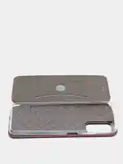 Бордовый чехол-книжка для Xiaomi POCO M3 / REDMI 9T