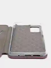 Бордовый чехол-книжка для Xiaomi POCO M3 / REDMI 9T