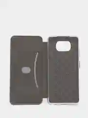 Серый чехол книжка Xiaomi POCO X3 / X3 PRO