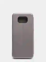 Серый чехол книжка Xiaomi POCO X3 / X3 PRO