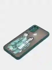 Лесной зеленый чехол-накладка Samsung A51