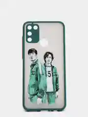 Лесной зеленый чехол-накладка Samsung A51