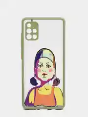 Лайм чехол-накладка Samsung A51