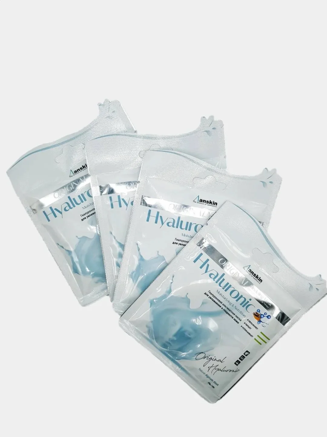 Маска альгинатная гиалуроновая Anskin Hyaluronic Modeling Mask, саше, 25 г