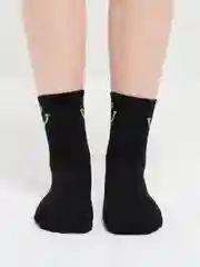Белый носки со смайлом