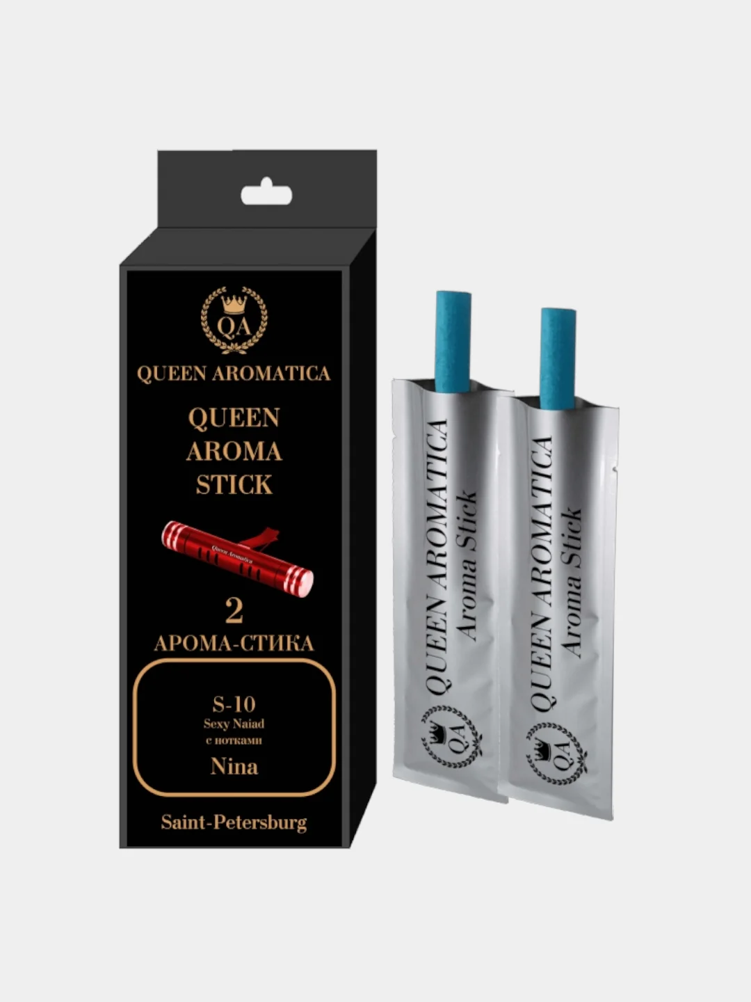 Сменные арома-стики Queen Aromatica для автомобильного ароматизатора