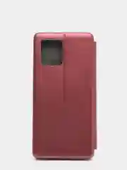 Бордовый чехол книжка Realme 8 , REALME  8 pro