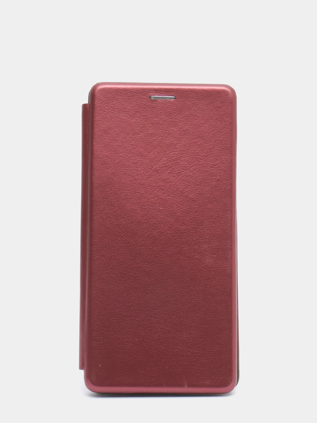 Бордовый чехол книжка Realme 8 , REALME  8 pro