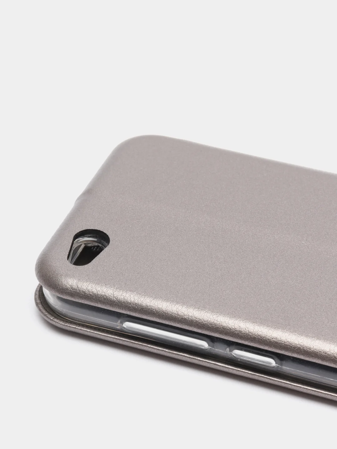 Серый чехол книжка Xiaomi REDMI 4A / REDMI 5A