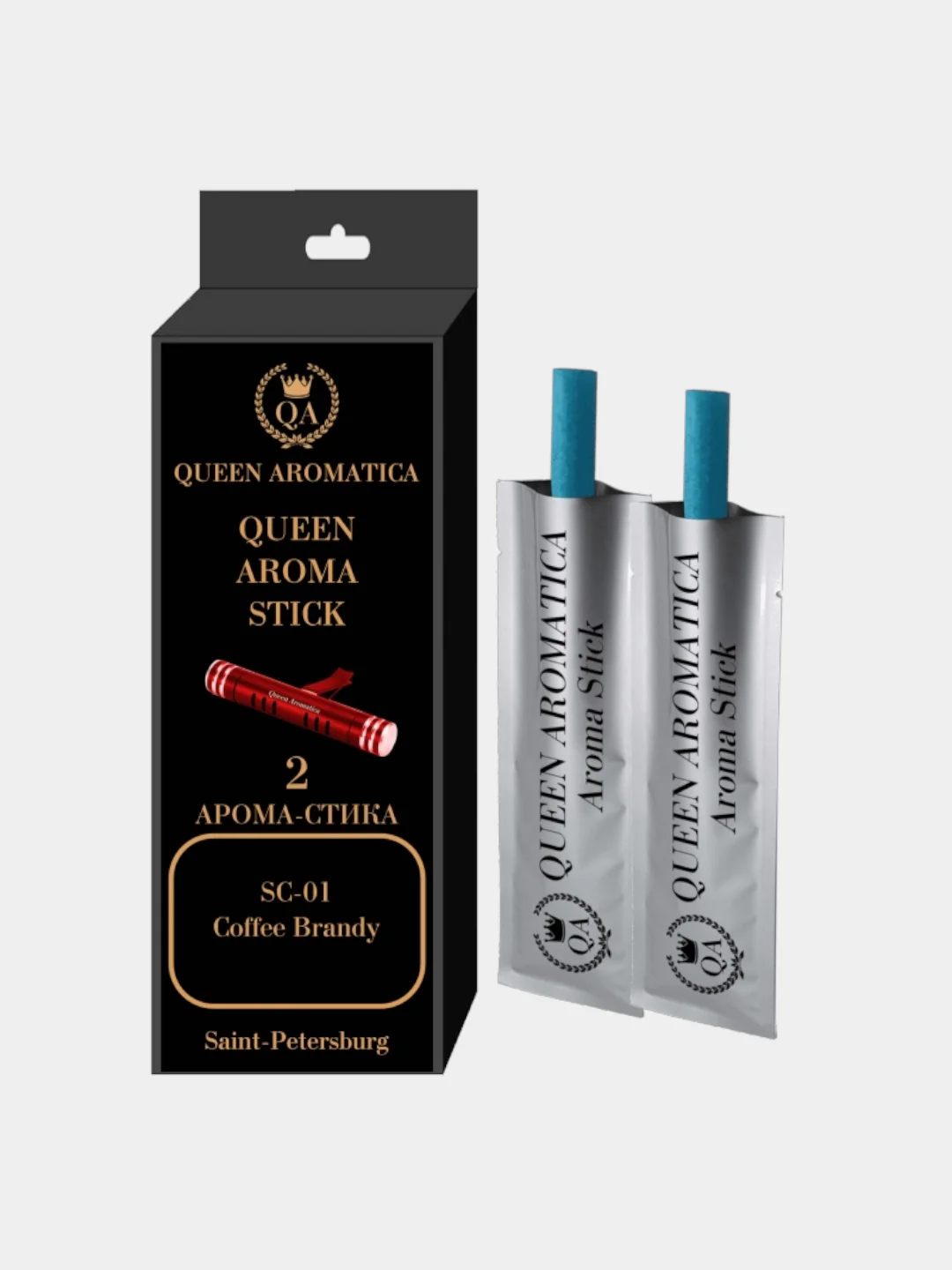 Сменные арома-стики Queen Aromatica для автомобильного ароматизатора