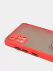 Коралловый чехол-накладка Samsung A51