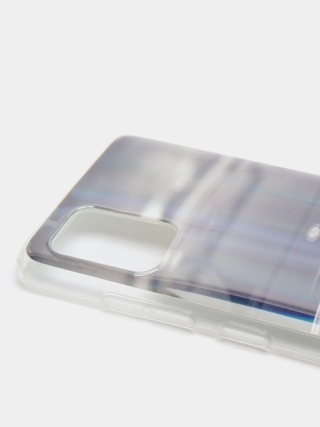 Серый меланж чехол-накладка Samsung A51