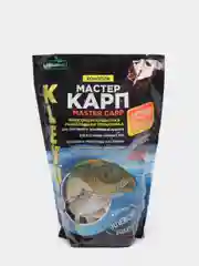 Прикормка рыболовная "МАСТЕР КАРП" крупного помола в пакете Doy-pack (900гр)