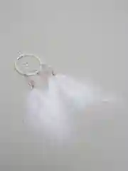 Белый ловец снов с перьями